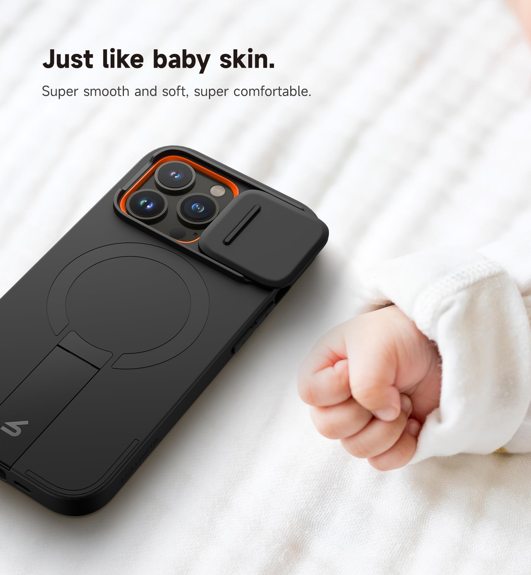 Foto 7 pulgar | Funda Suritch Para Iphone 13 Pro De 6.1 Pulgadas Con Funda Magnética Negra - Venta Internacional.