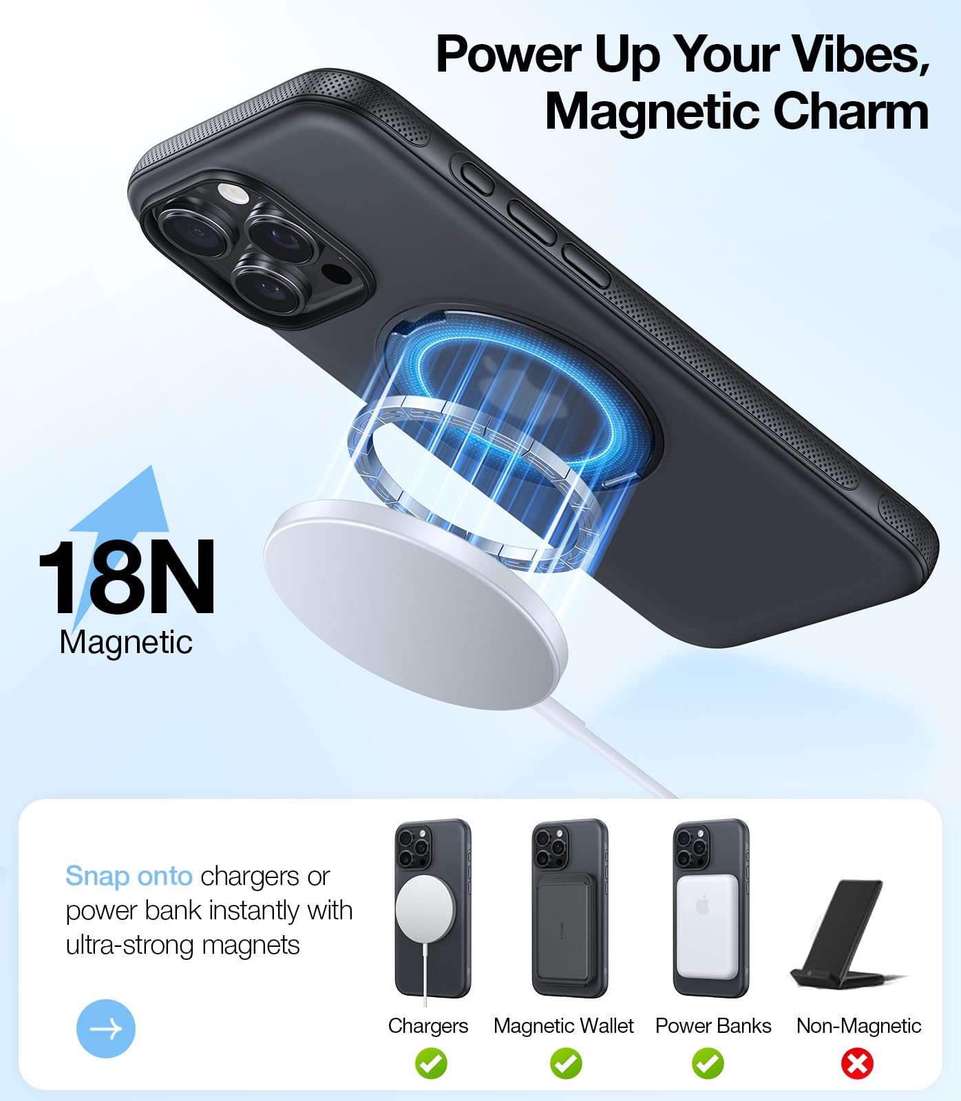 Foto 5 pulgar | Funda De Teléfono Torras 360° Ostand Fitness Para Iphone 16 Pro - Venta Internacional.