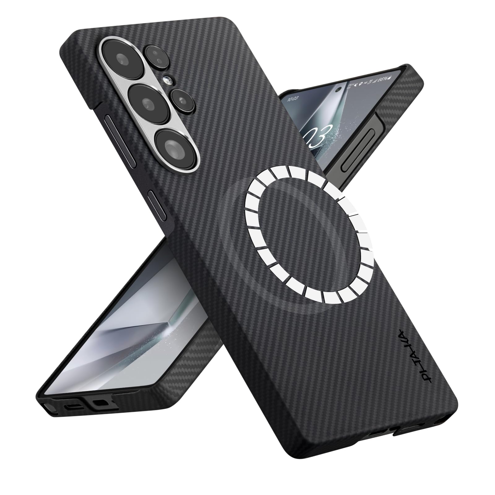 Foto 2 pulgar | Funda Pitaka Para Samsung Galaxy S25 Ultra 6.9'' 600d Aramid - Venta Internacional.
