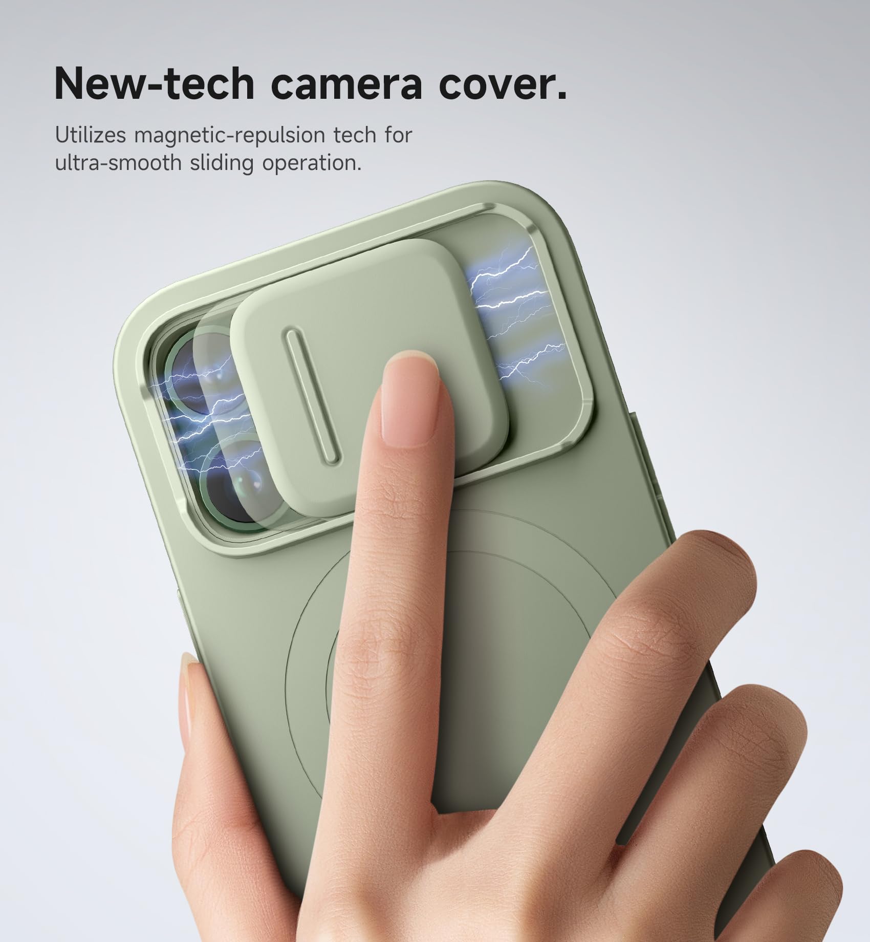 Foto 5 pulgar | Funda Suritch Para Iphone 13 Pro De 6.1 Pulgadas Con Funda Magnética, Color Verde - Venta Internacional.