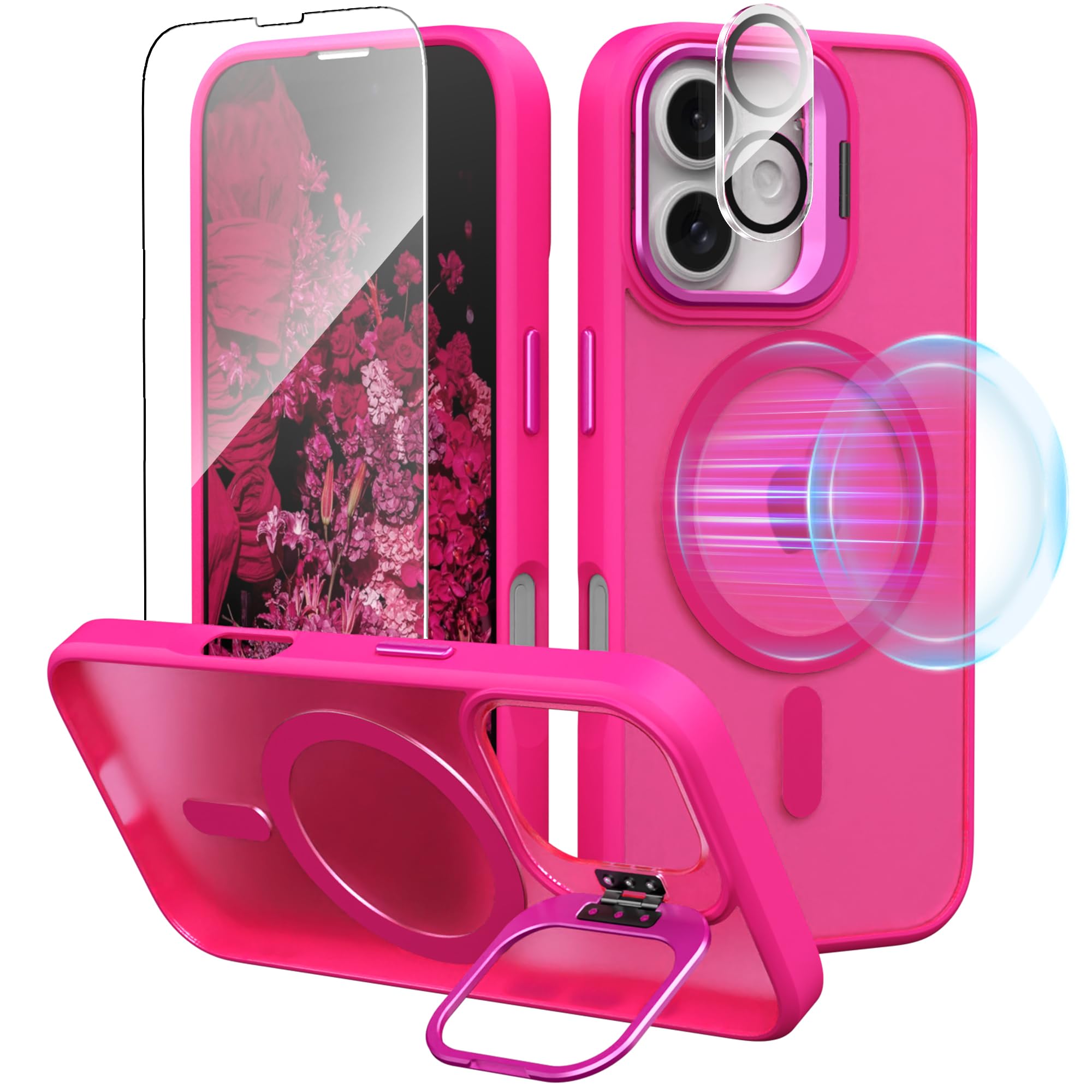 Foto 2 pulgar | Funda De Teléfono Idweel Para Iphone 16 Plus Con Protector De Pantalla - Venta Internacional.