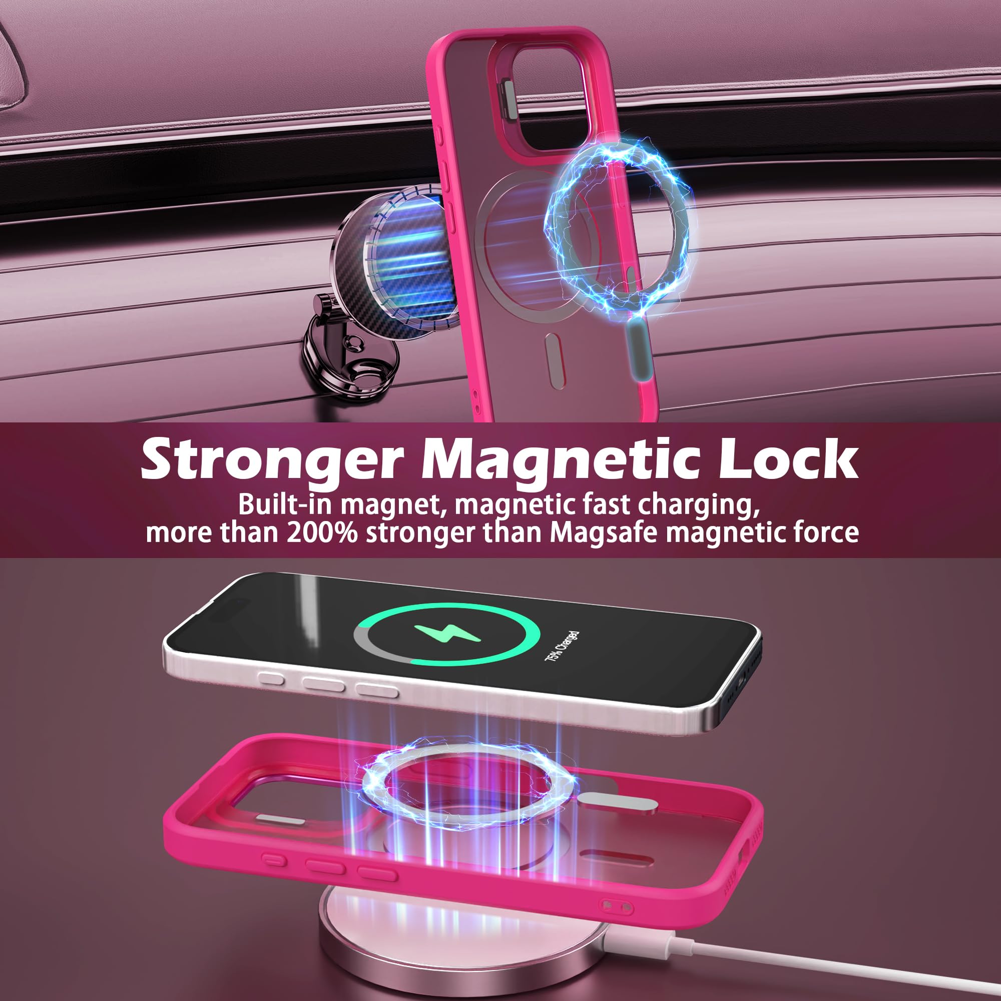 Foto 6 pulgar | Funda De Teléfono Idweel Para Iphone 16 Plus Con Protector De Pantalla - Venta Internacional.