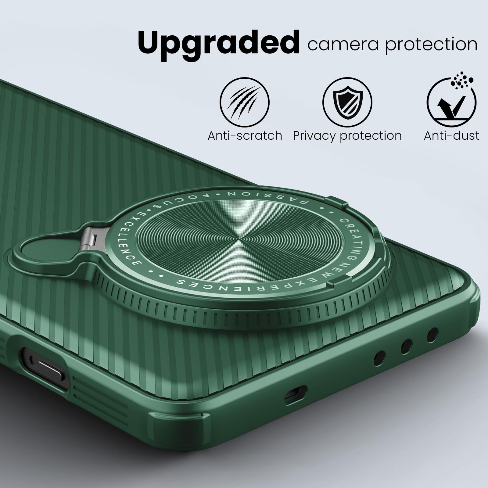 Foto 4 | Funda Magnética Nillkin Para Oneplus 13 Con Magsafe Green - Venta Internacional.