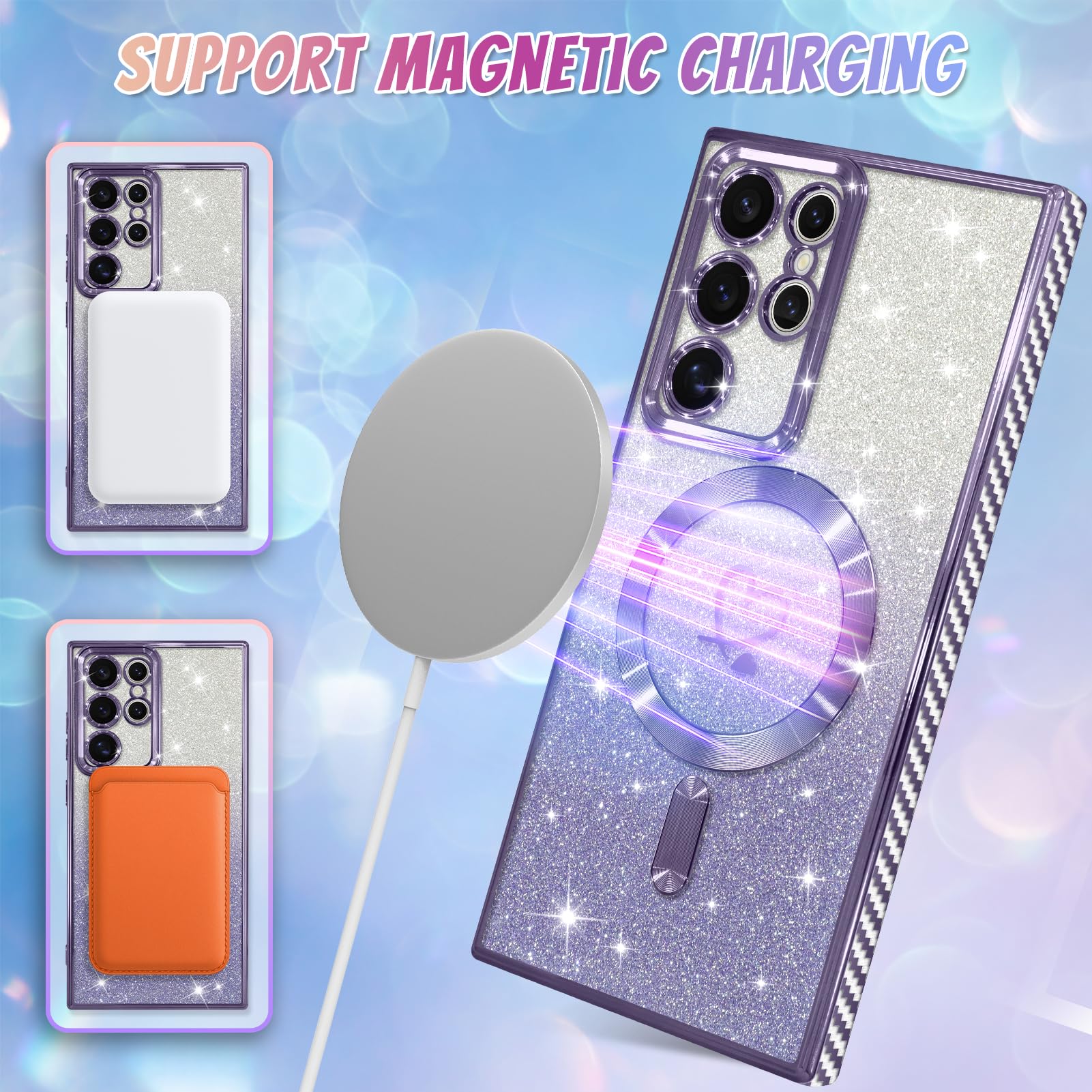 Foto 5 | Funda De Teléfono Bonoma Compatible Con Samsung Galaxy S22 Ultra - Venta Internacional.