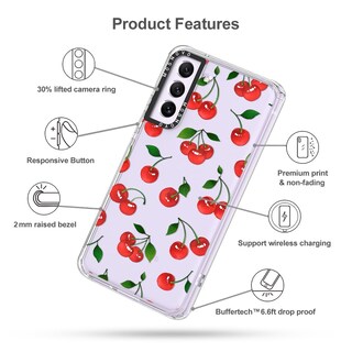 Foto 6 | Funda De Teléfono Mosnovo Para Samsung Galaxy S21 Fe Cute Cherry - Venta Internacional.