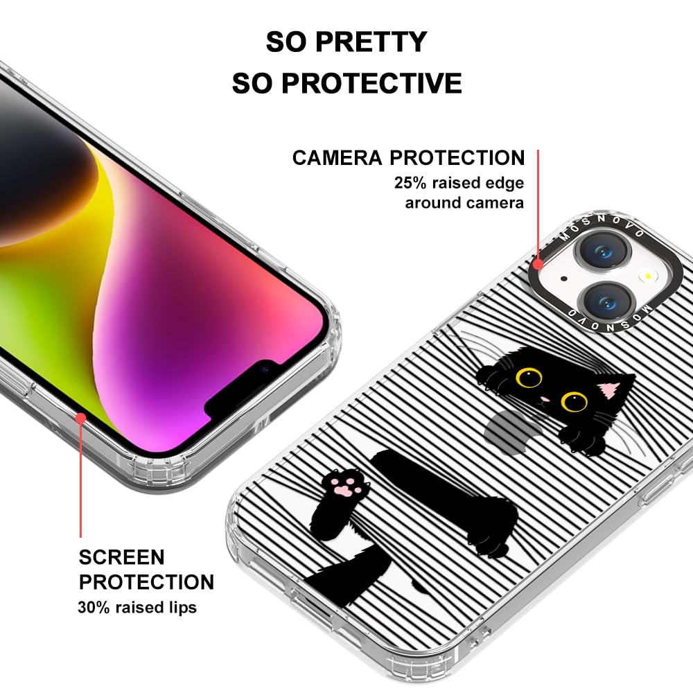 Foto 5 pulgar | Funda De Teléfono Mosnovo Para Iphone 14 Buffertech 2m Drop Clear - Venta Internacional.