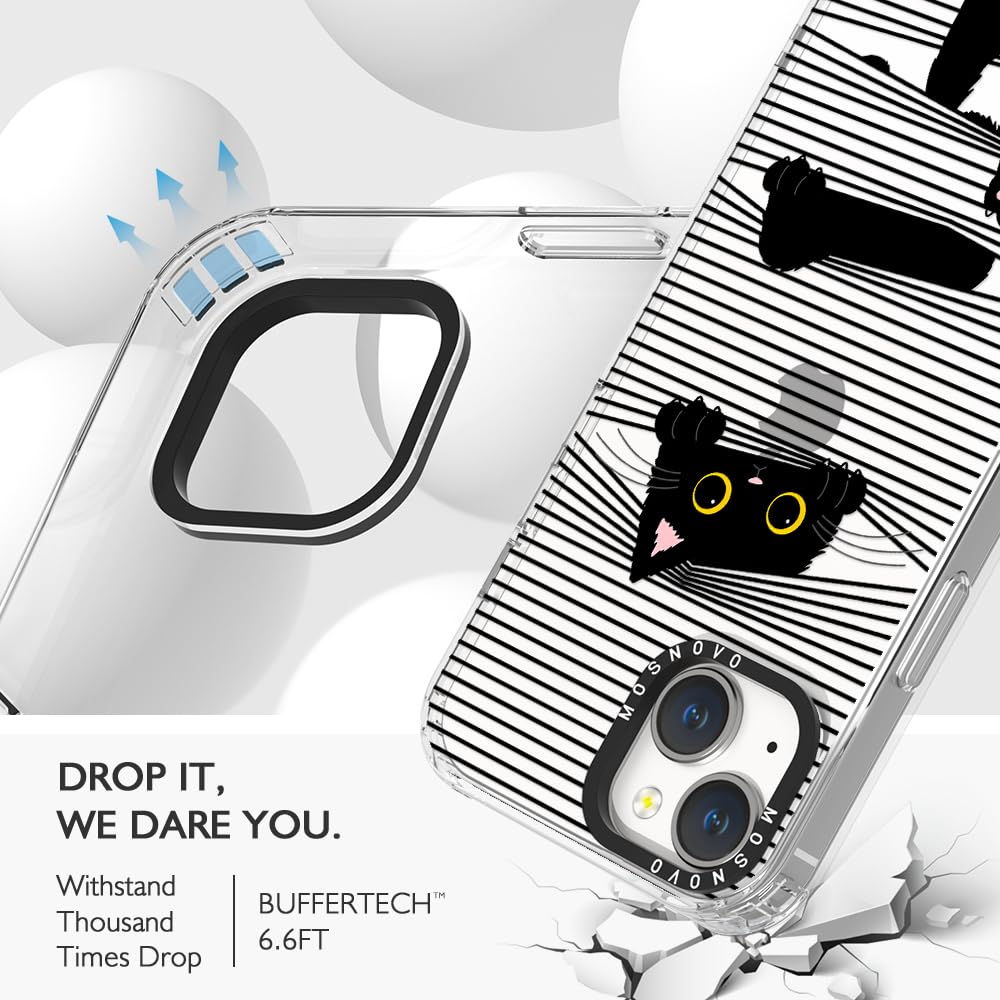 Foto 6 pulgar | Funda De Teléfono Mosnovo Para Iphone 14 Buffertech 2m Drop Clear - Venta Internacional.