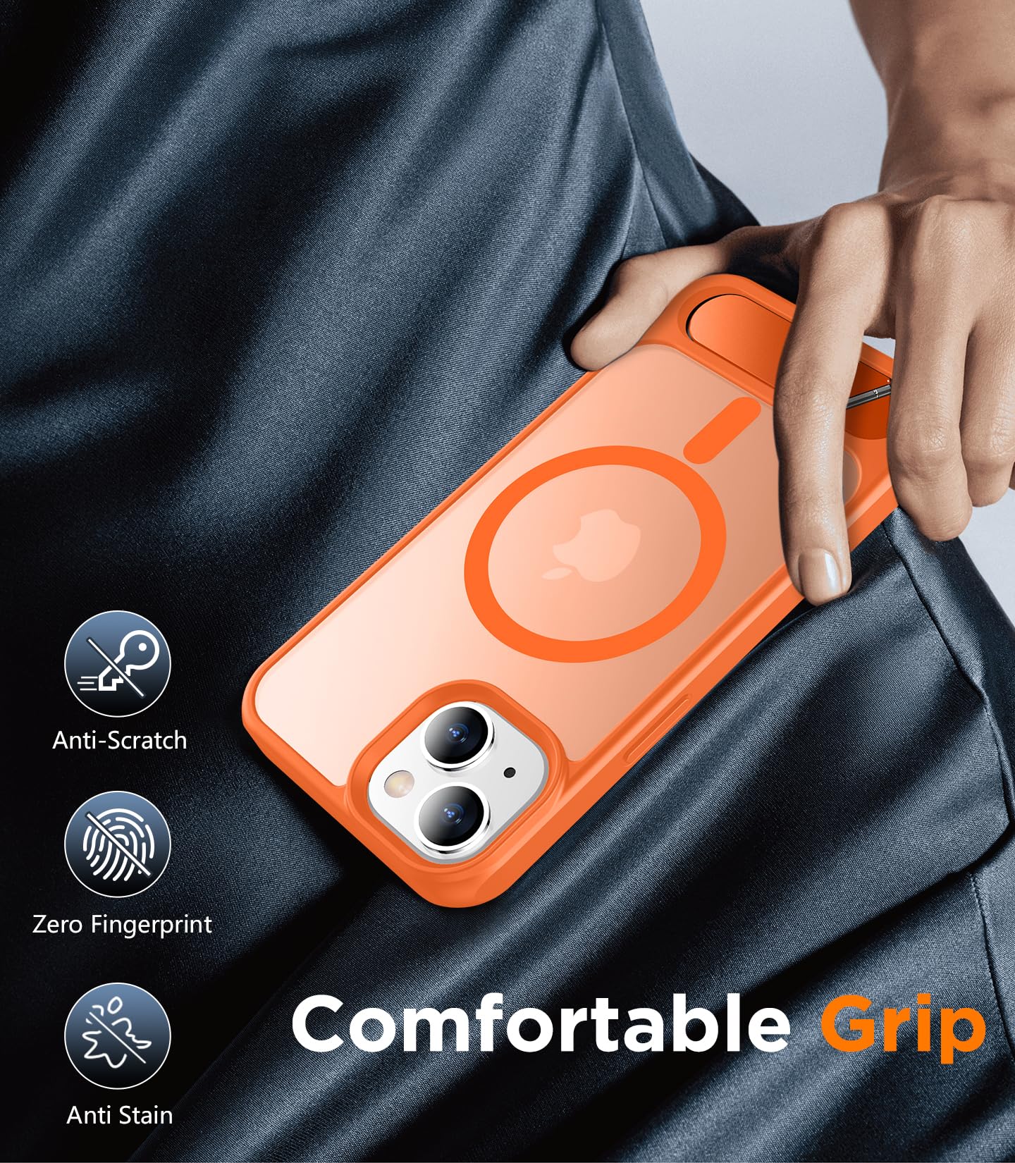 Foto 7 | Funda Magnética Temdan Compatible Con Iphone 14/13 6.1 - Venta Internacional.