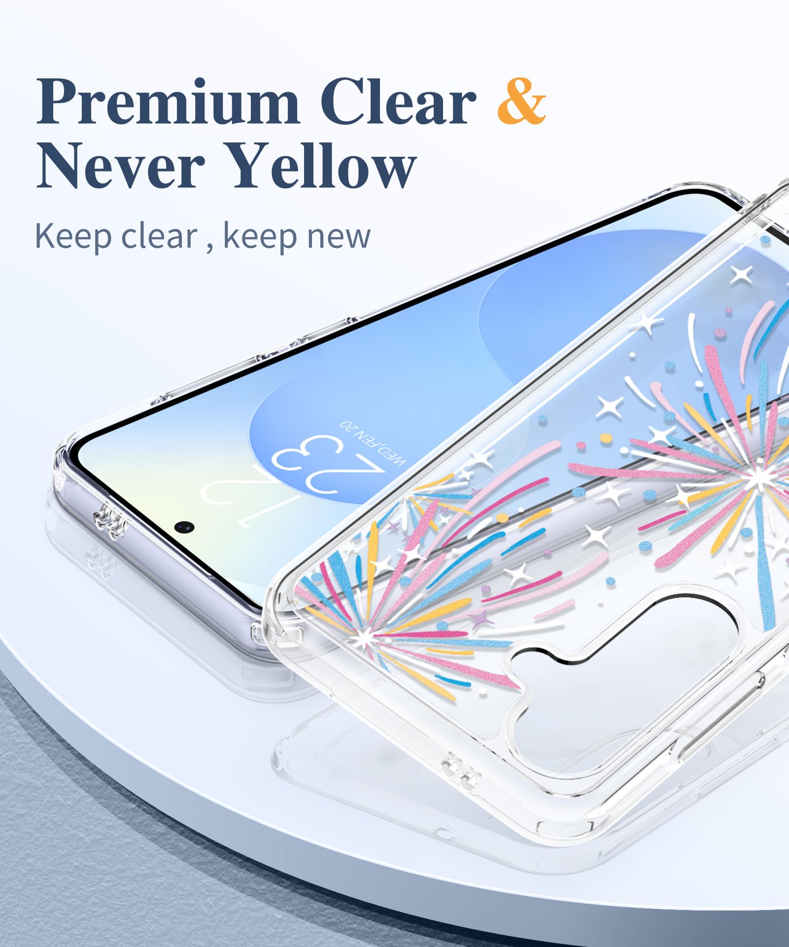 Foto 4 pulgar | Funda De Teléfono Gviewin Para Samsung Galaxy S25 Con Protector De Pantalla - Venta Internacional.