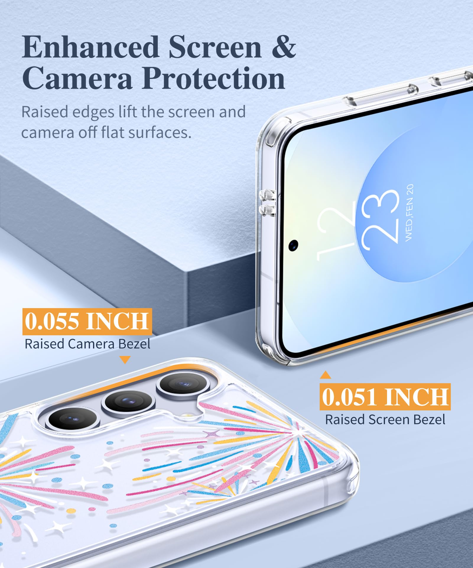 Foto 6 pulgar | Funda De Teléfono Gviewin Para Samsung Galaxy S25 Con Protector De Pantalla - Venta Internacional.