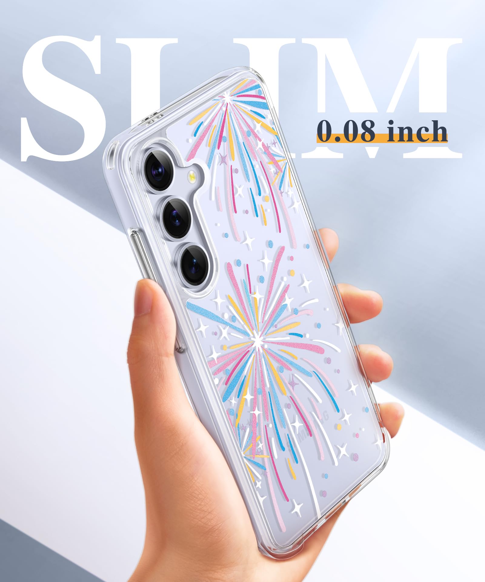 Foto 7 pulgar | Funda De Teléfono Gviewin Para Samsung Galaxy S25 Con Protector De Pantalla - Venta Internacional.
