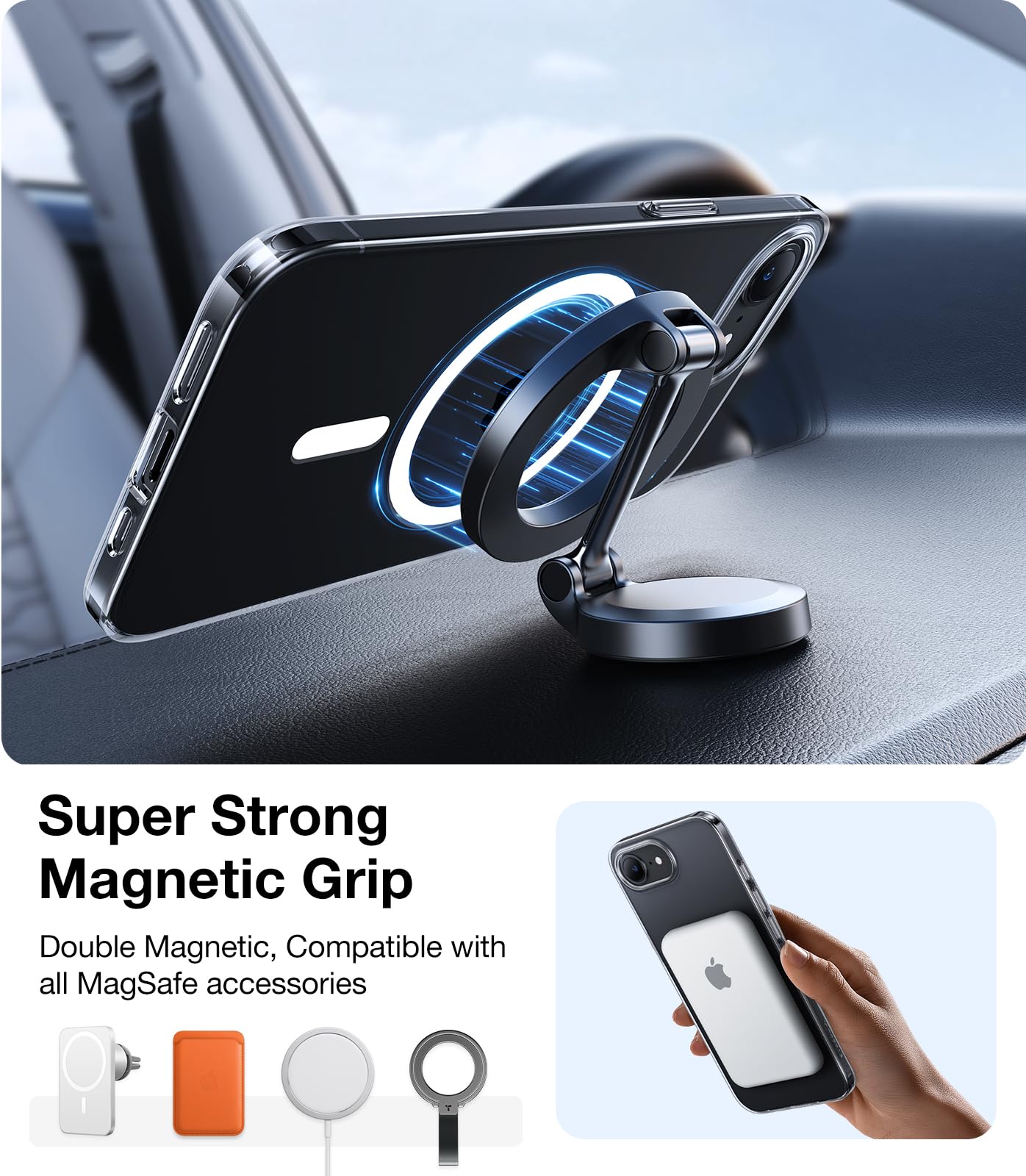 Foto 6 pulgar | Funda De Teléfono Torras Magnetic Slim Fit Para Iphone 16e De 6.1 Pulgadas - Venta Internacional.