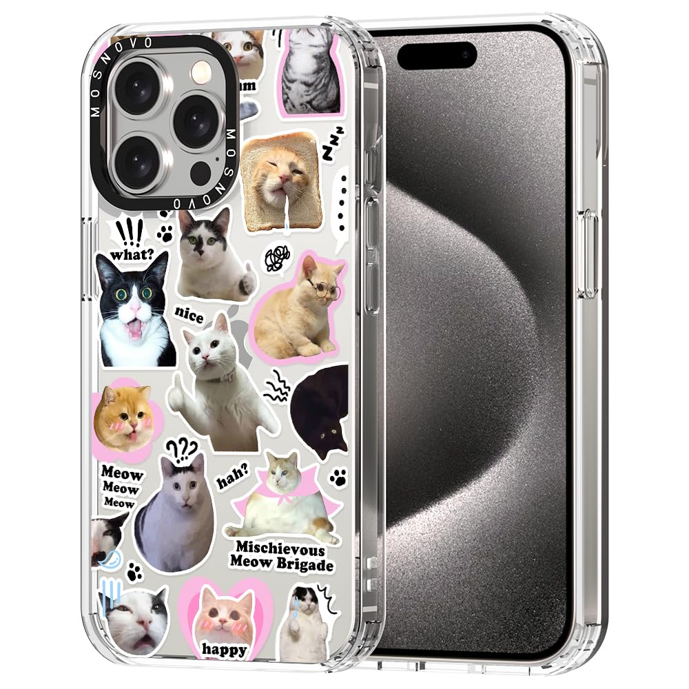 Foto 2 pulgar | Funda De Teléfono Mosnovo Para Iphone 15 Pro Max Buffertech, Tpu Transparente - Venta Internacional.