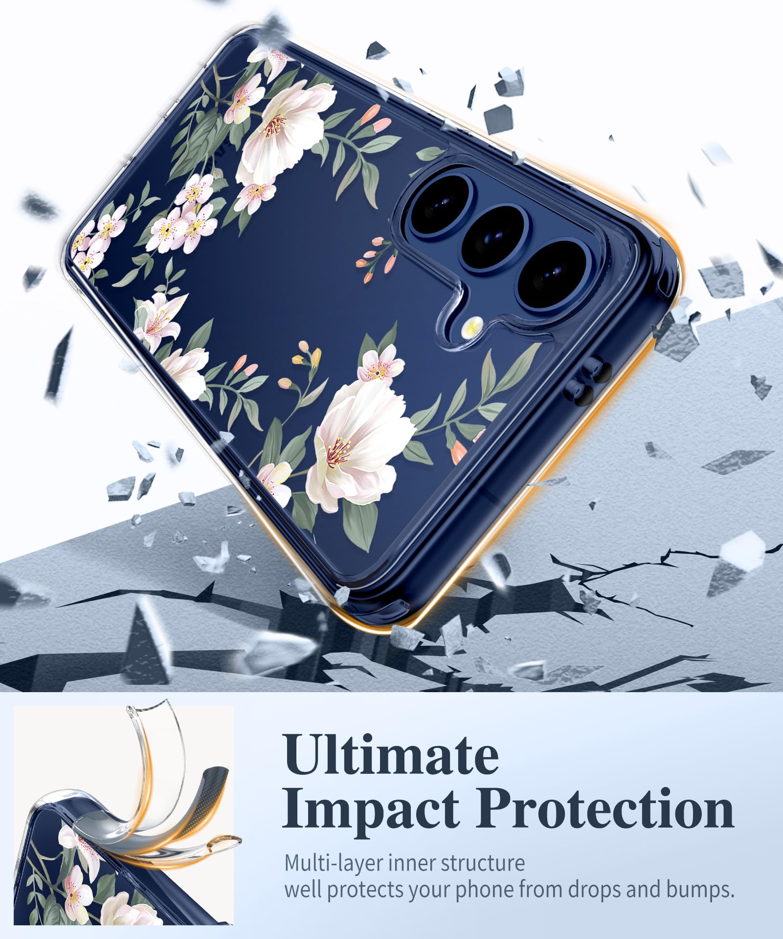 Foto 5 pulgar | Funda De Teléfono Gviewin Para Samsung Galaxy S25 Con Protector De Pantalla - Venta Internacional.