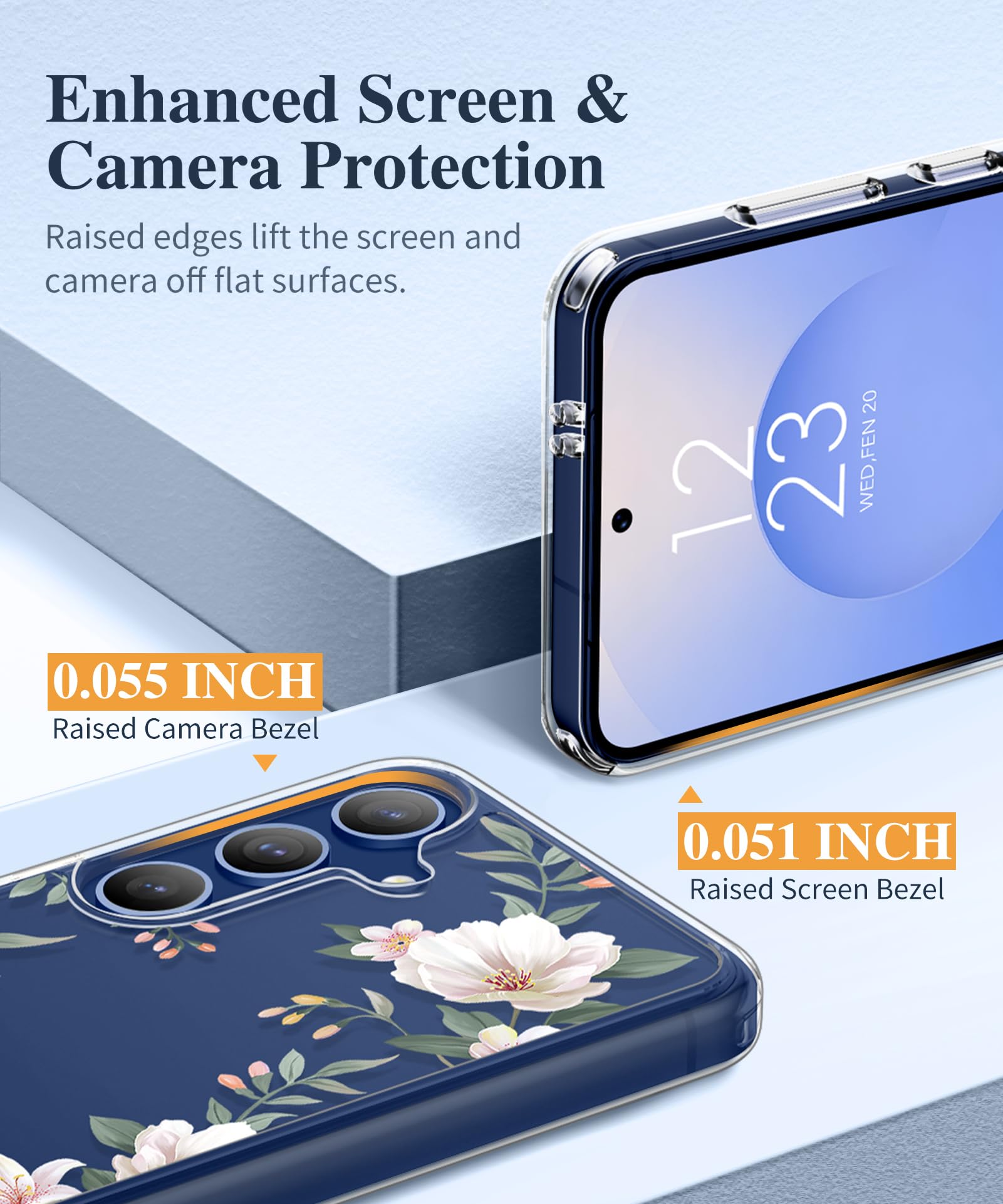 Foto 6 pulgar | Funda De Teléfono Gviewin Para Samsung Galaxy S25 Con Protector De Pantalla - Venta Internacional.