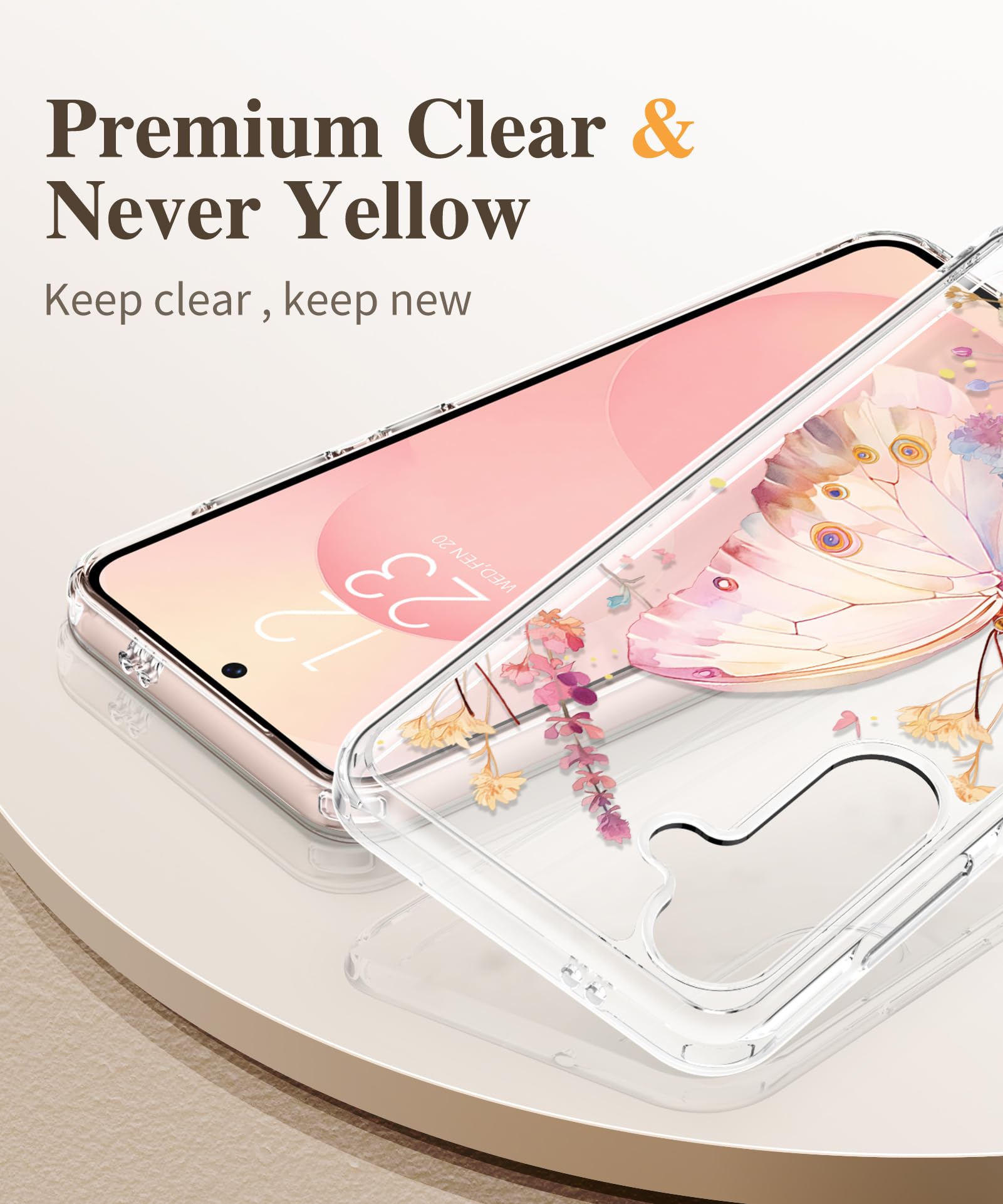 Foto 4 pulgar | Funda De Teléfono Gviewin Para Samsung Galaxy S25 Con Protector De Pantalla - Venta Internacional.