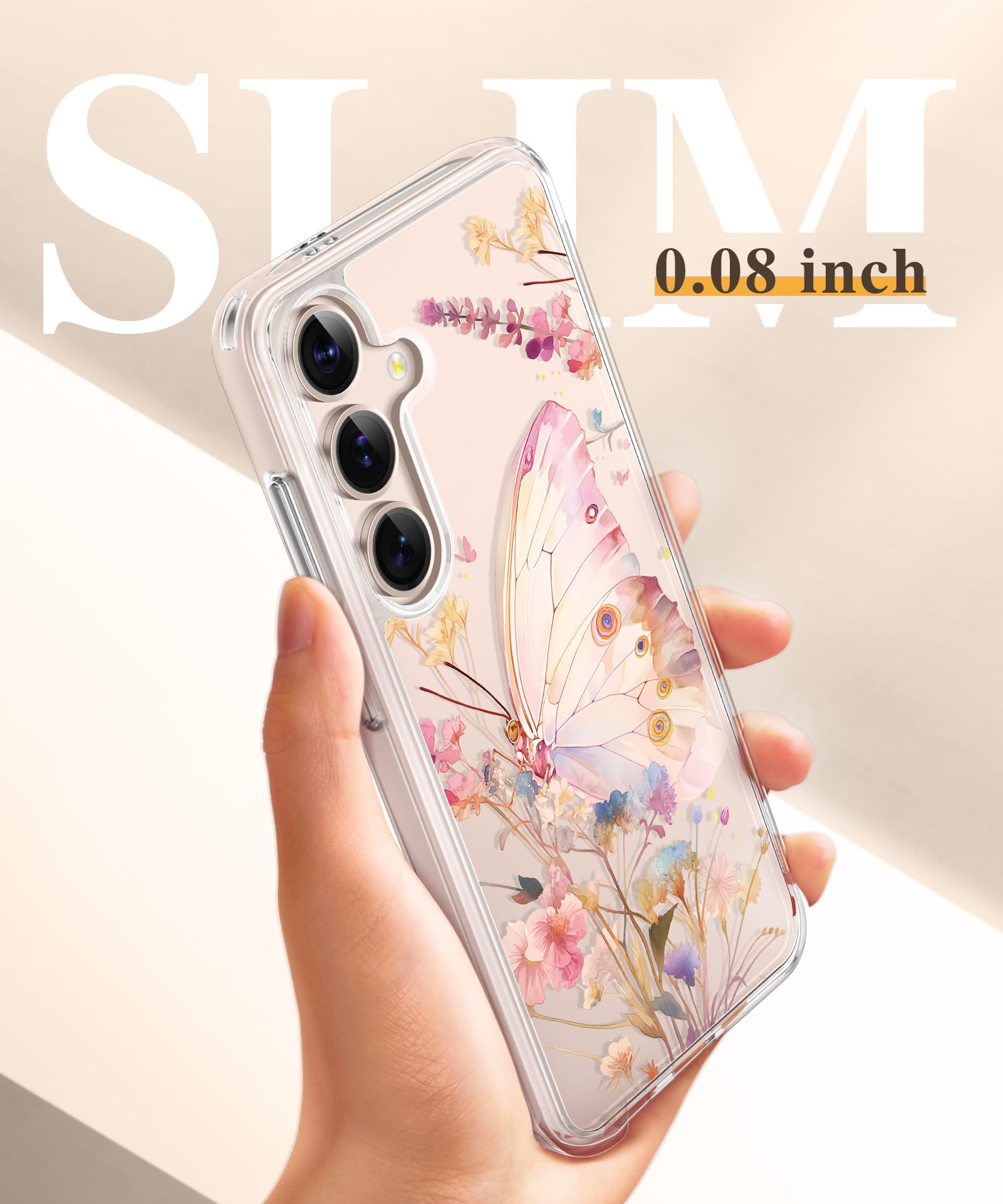 Foto 7 pulgar | Funda De Teléfono Gviewin Para Samsung Galaxy S25 Con Protector De Pantalla - Venta Internacional.