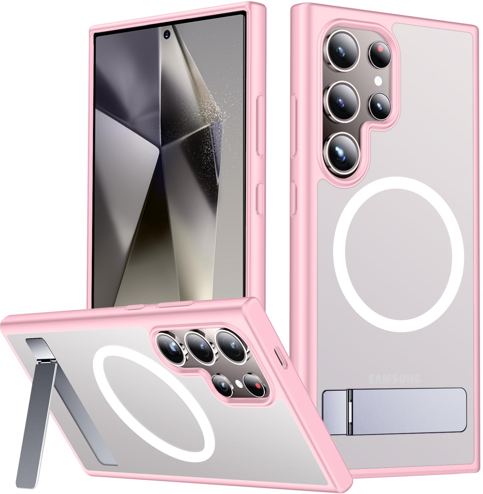 Funda Magnética Spidercase Con Soporte Para Samsung Galaxy S24 Ultra - Venta Internacional.