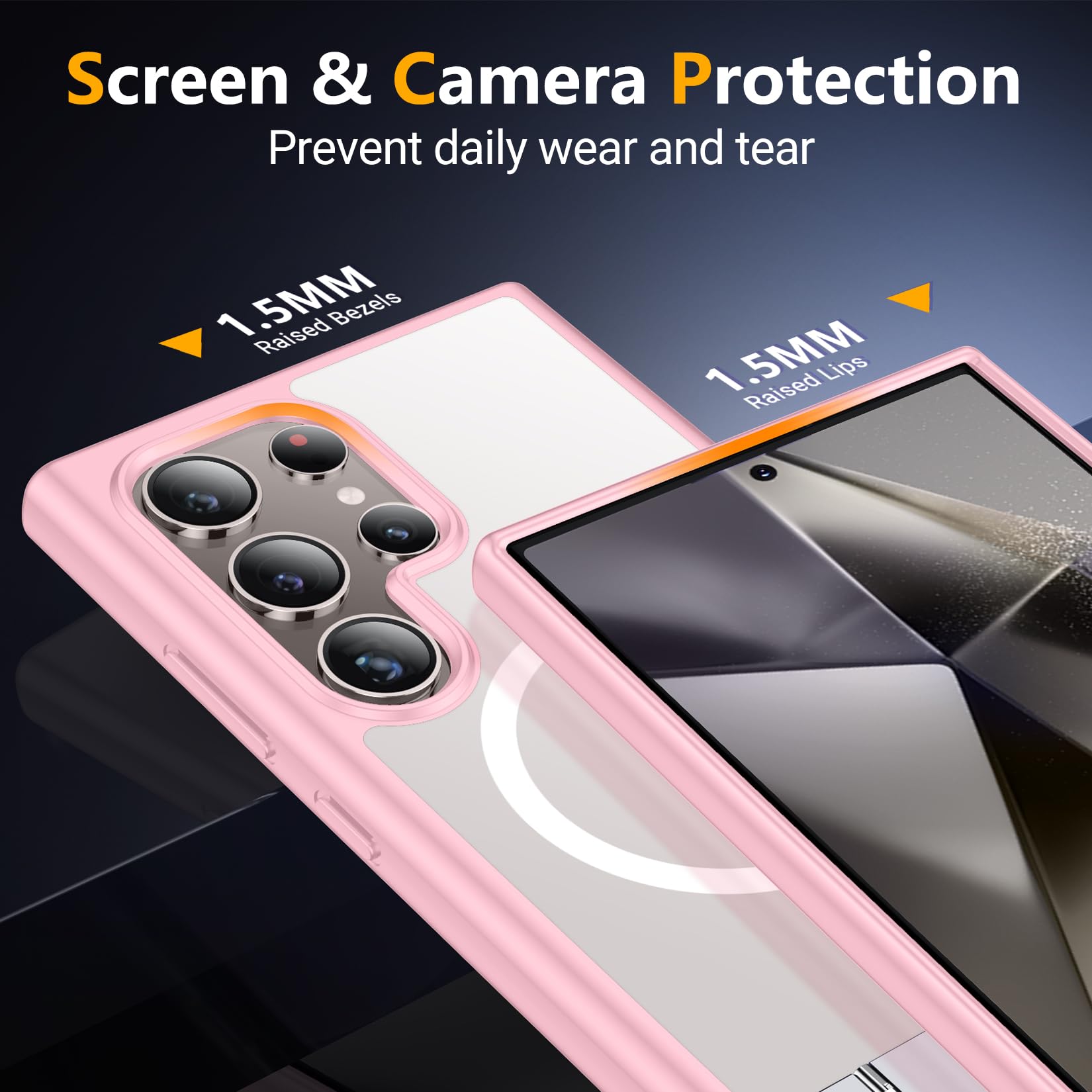 Foto 4 | Funda Magnética Spidercase Con Soporte Para Samsung Galaxy S24 Ultra - Venta Internacional.