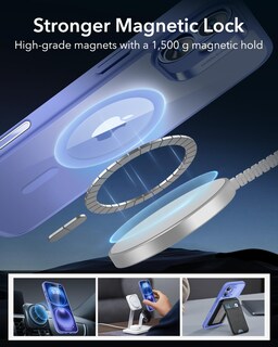 Foto 7 | Funda De Teléfono Esr Para Iphone 16 Plus Con Magsafe Clear Blue - Venta Internacional.