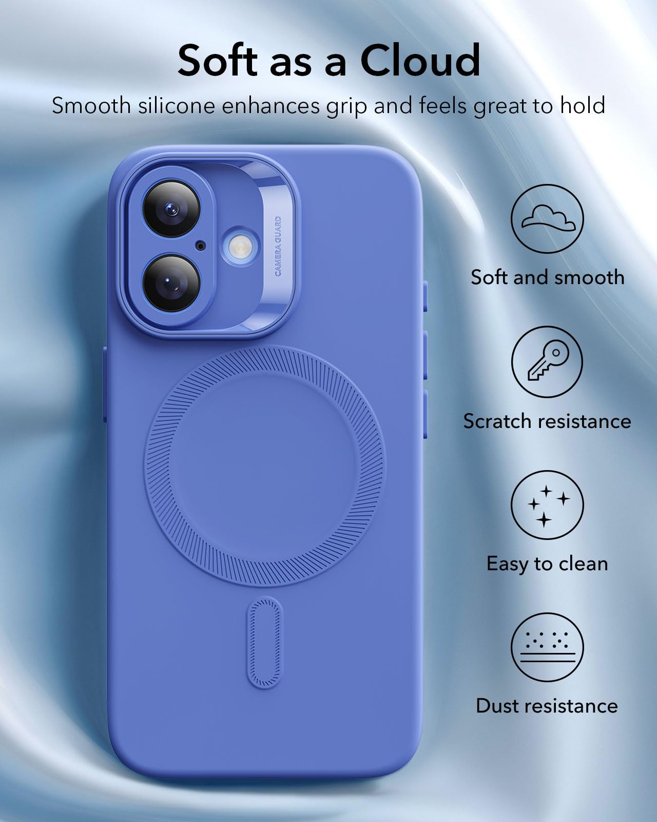 Foto 7 pulgar | Funda De Teléfono Esr Para Iphone 16 Plus Con Magsafe Ultramarine - Venta Internacional.