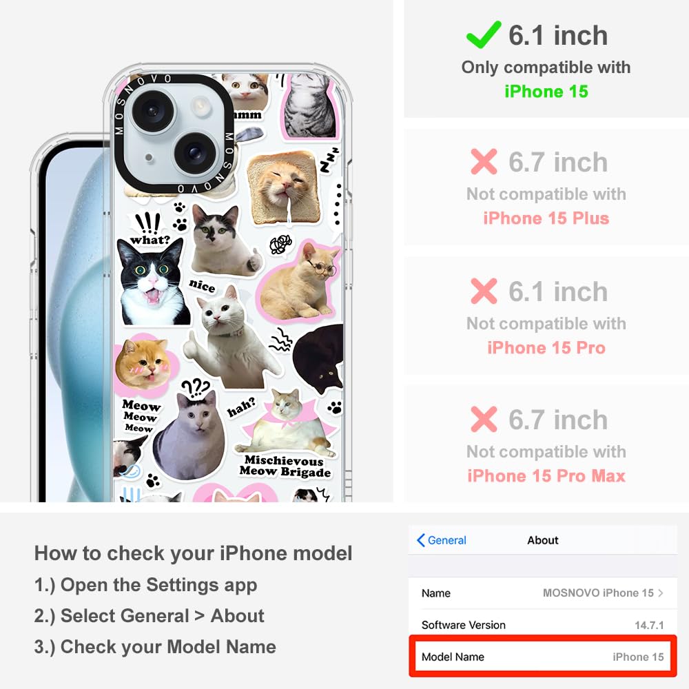 Foto 3 pulgar | Funda De Teléfono Mosnovo Para Iphone 15 Buffertech 2m Drop Clear - Venta Internacional.