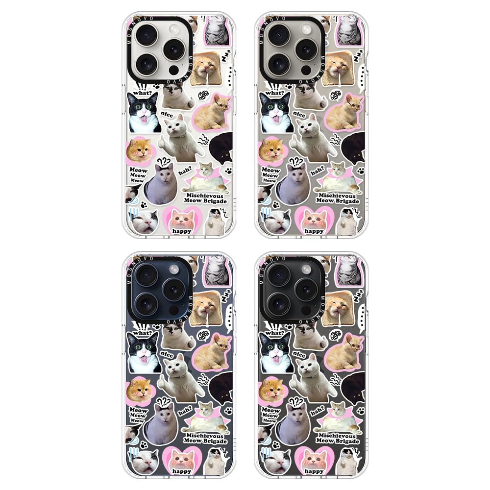 Foto 4 pulgar | Funda De Teléfono Mosnovo Para Iphone 15 Pro Buffertech Clear Tpu - Venta Internacional.