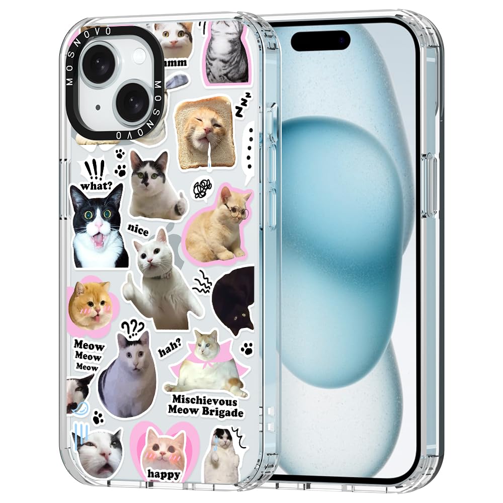 Foto 2 pulgar | Funda De Teléfono Mosnovo Para Iphone 15 Plus Buffertech Clear Tpu - Venta Internacional.