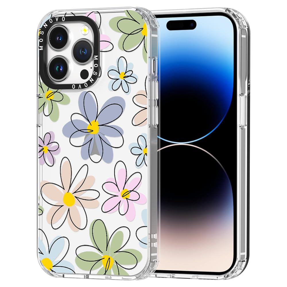 Foto 2 pulgar | Funda De Teléfono Mosnovo Para Iphone 14 Pro Max Buffertech, Tpu Transparente - Venta Internacional.