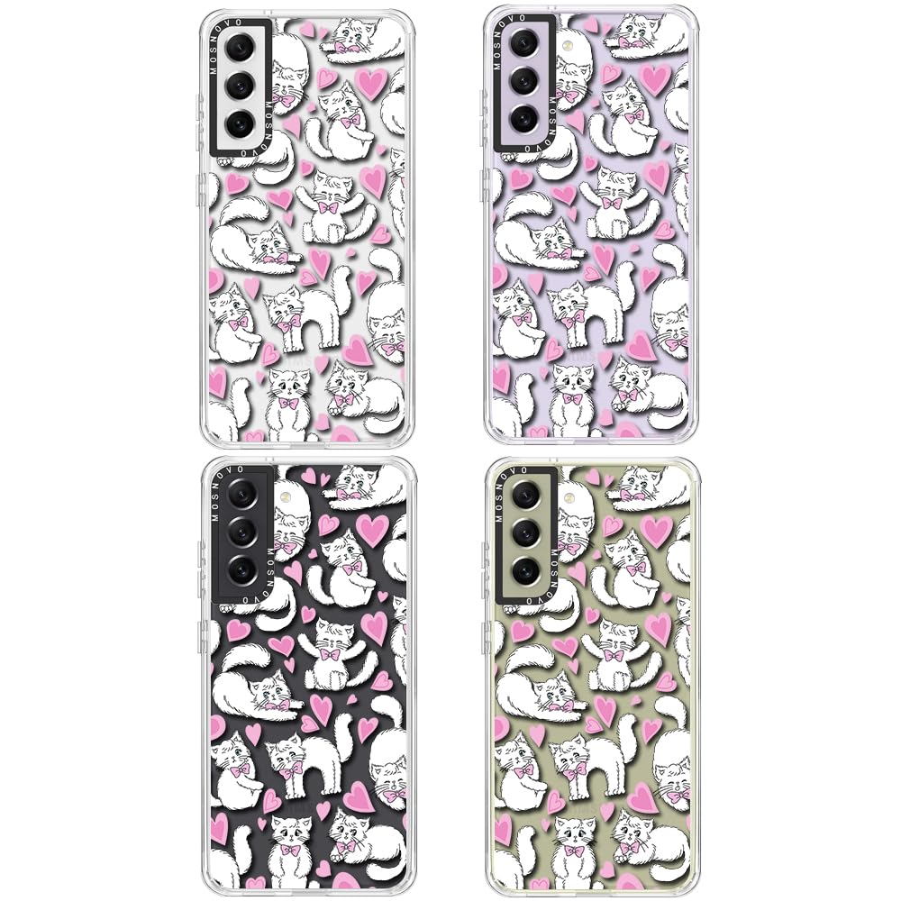 Foto 4 pulgar | Funda De Teléfono Mosnovo Para Samsung Galaxy S21 Fe Kitties Design - Venta Internacional.