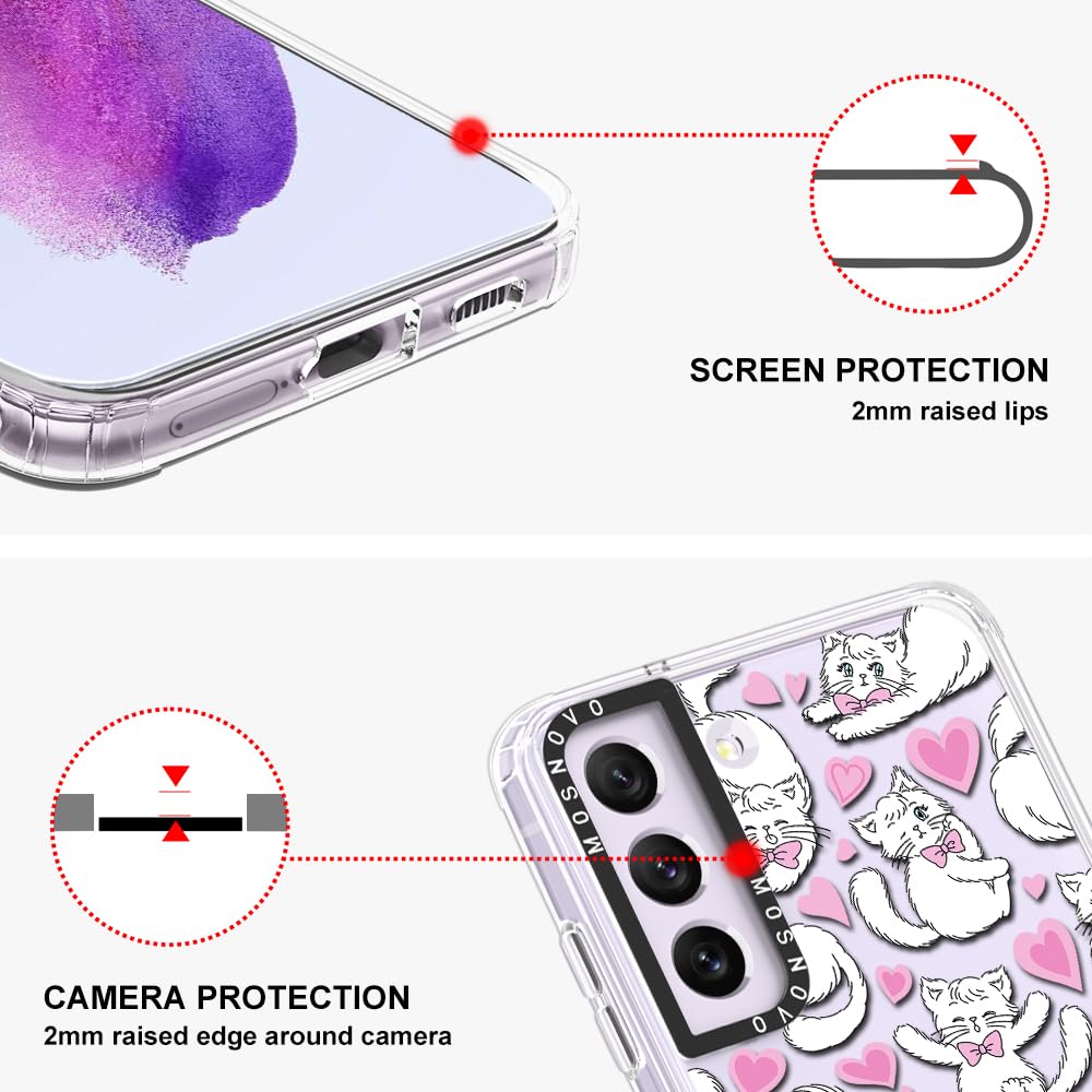 Foto 5 pulgar | Funda De Teléfono Mosnovo Para Samsung Galaxy S21 Fe Kitties Design - Venta Internacional.