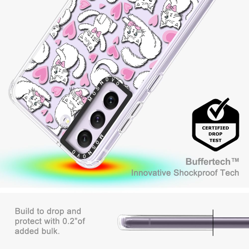 Foto 5 | Funda De Teléfono Mosnovo Para Samsung Galaxy S21 Fe Kitties Design - Venta Internacional.