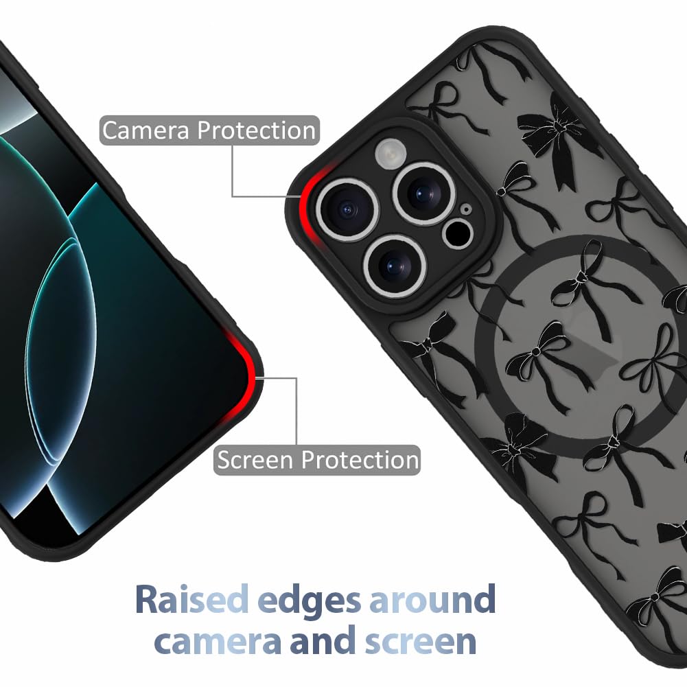 Foto 3 pulgar | Funda De Teléfono Aigomara Para Iphone 16 Pro Max Con Magsafe Black - Venta Internacional.