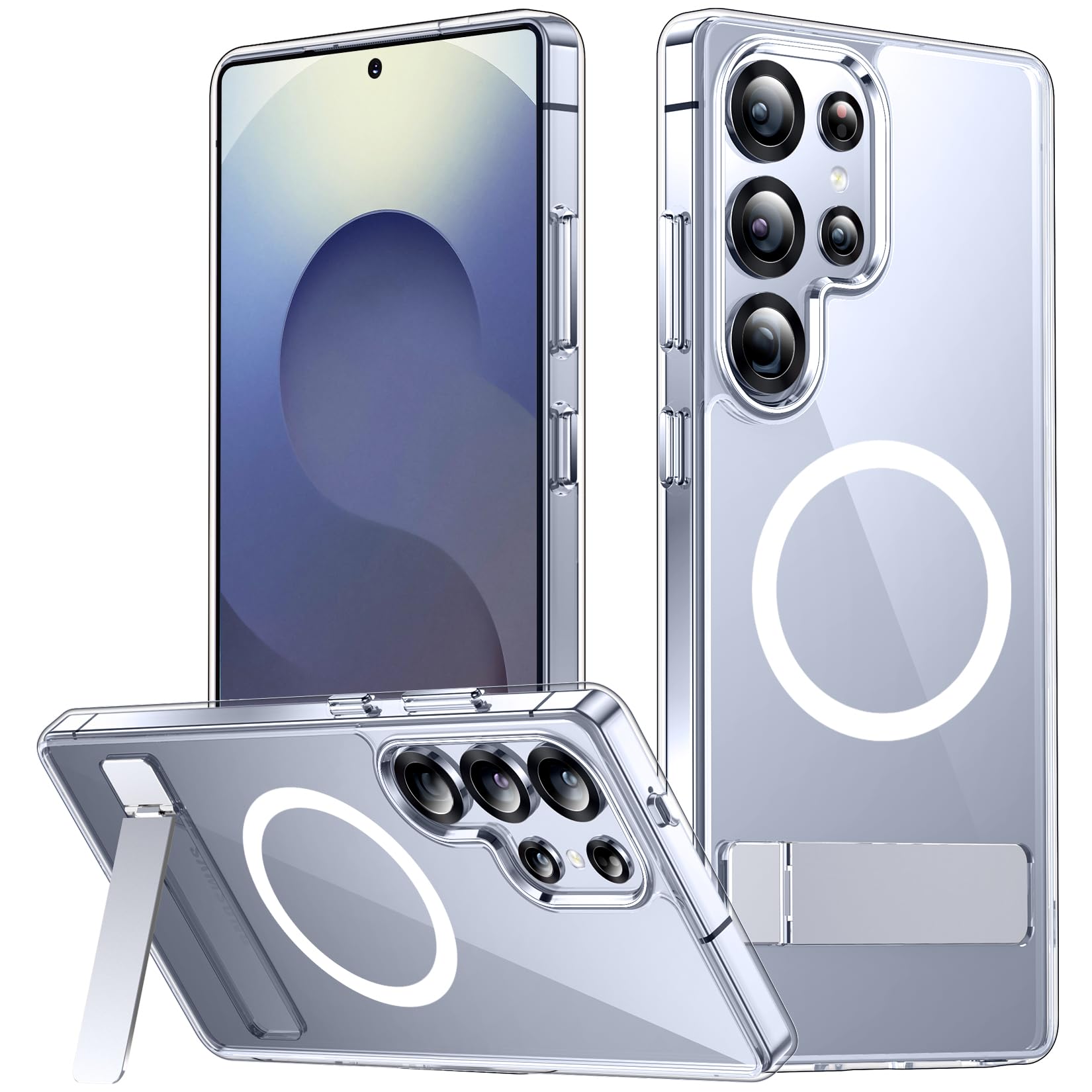 Funda Magnética Spidercase Para Samsung Galaxy S25 Ultra Clear - Venta Internacional.