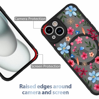 Foto 2 | Funda Magnética Aigomara Para Iphone 15 Plus Con Magsafe - Venta Internacional.