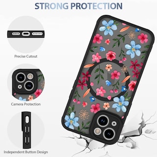 Foto 4 | Funda Magnética Aigomara Para Iphone 15 Plus Con Magsafe - Venta Internacional.