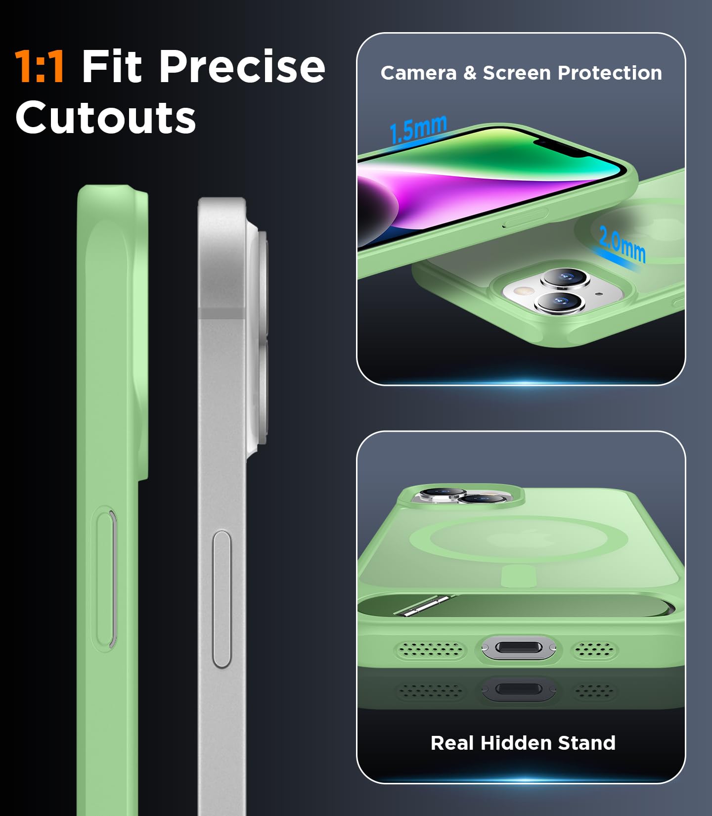 Foto 7 pulgar | Funda Magnética Temdan Compatible Con Iphone 14/13 - Venta Internacional.