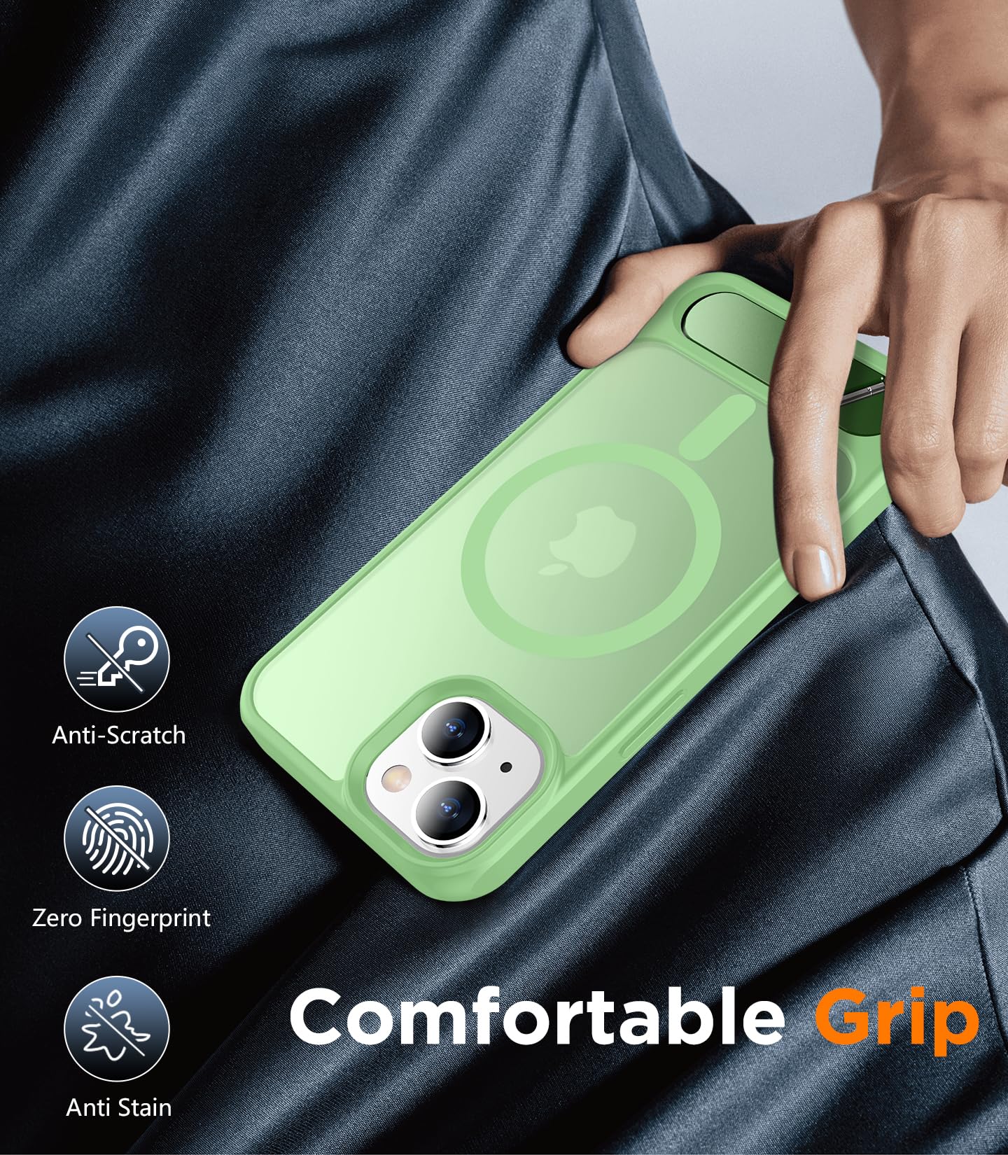 Foto 8 pulgar | Funda Magnética Temdan Compatible Con Iphone 14/13 - Venta Internacional.
