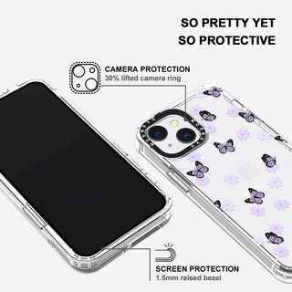 Foto 4 | Funda De Teléfono Mosnovo Para Iphone 13 Buffertech Lilac Butterfly - Venta Internacional.