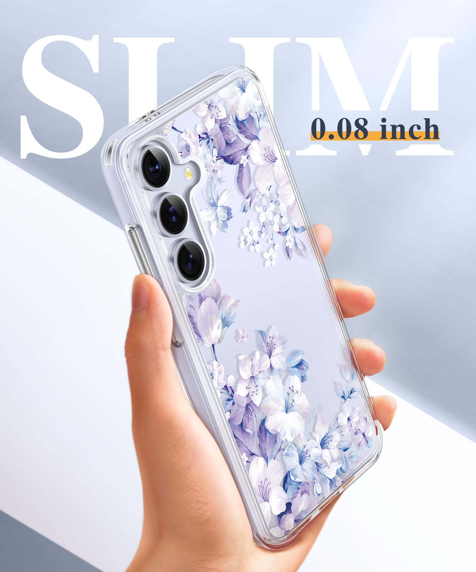 Foto 7 pulgar | Funda De Teléfono Gviewin Para Samsung Galaxy S25 Con Protector De Pantalla - Venta Internacional.