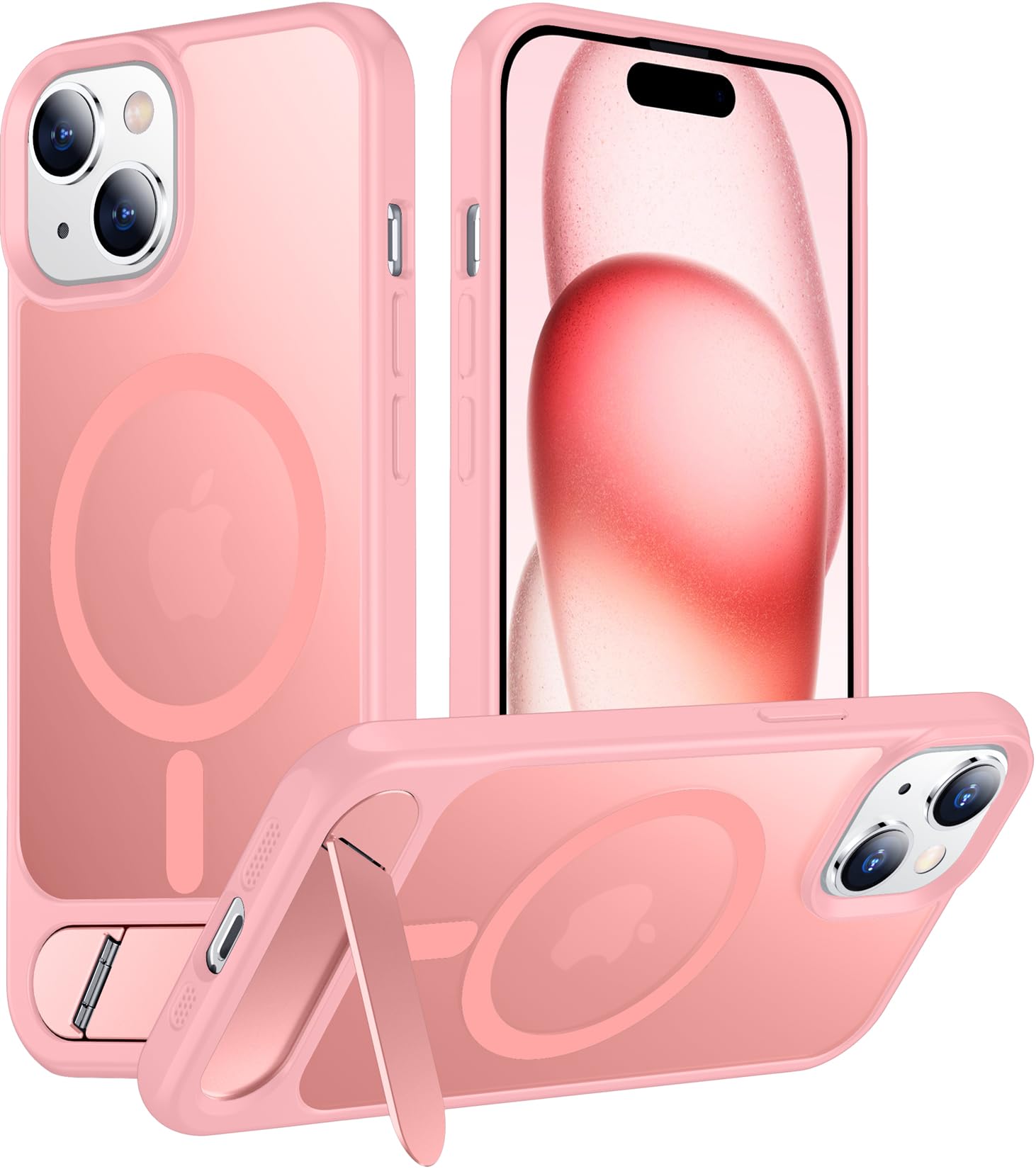 Foto 2 pulgar | Funda De Teléfono Temdan Magnetic Compatible Con Iphone 15 6.1 - Venta Internacional.