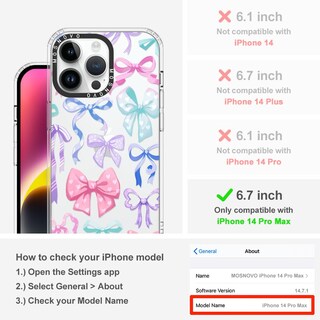 Foto 2 | Funda De Teléfono Mosnovo Para Iphone 14 Pro Max Buffertech Clear - Venta Internacional.