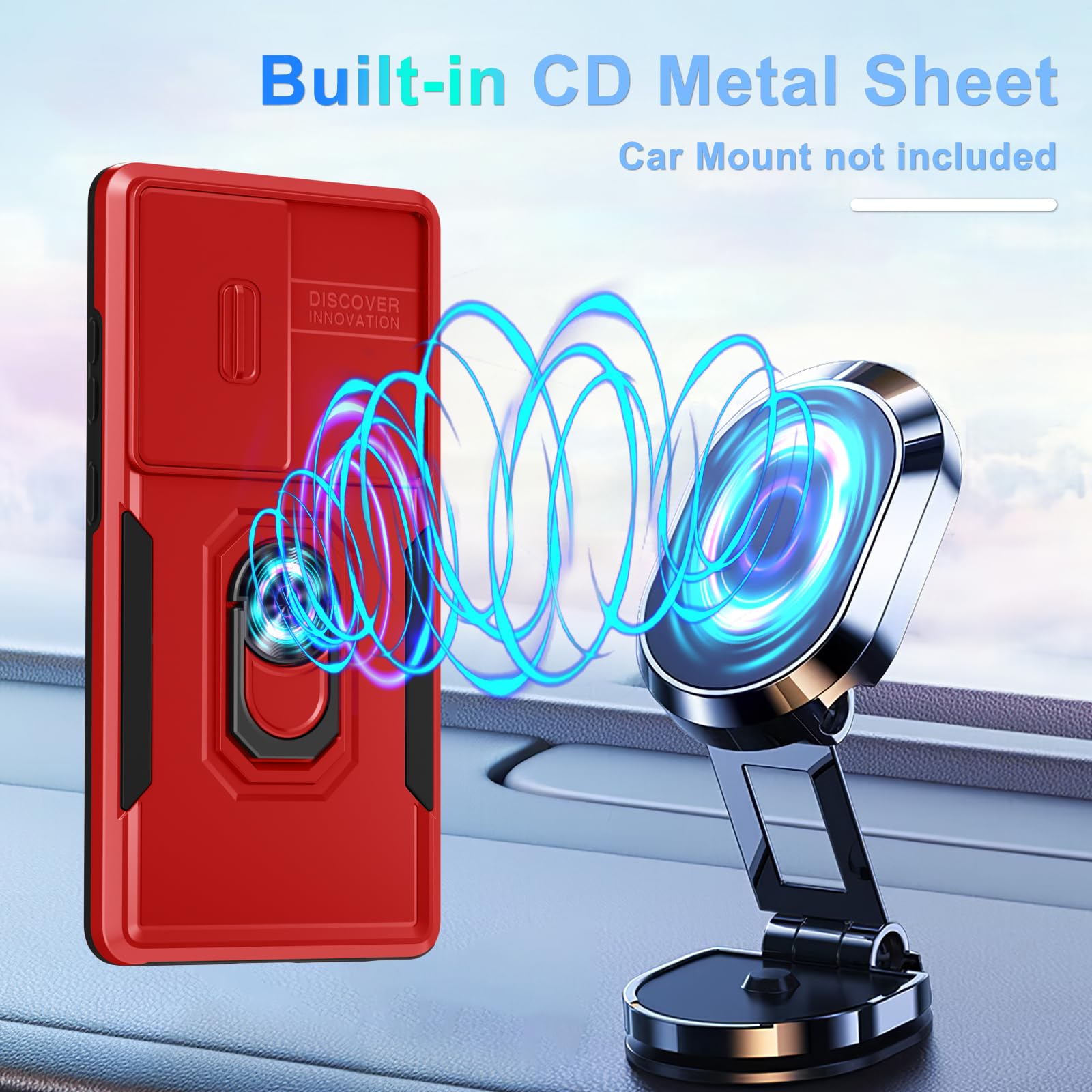 Foto 6 | Funda De Teléfono Janmitta Compatible Con Samsung Galaxy S25 Ultra - Venta Internacional.