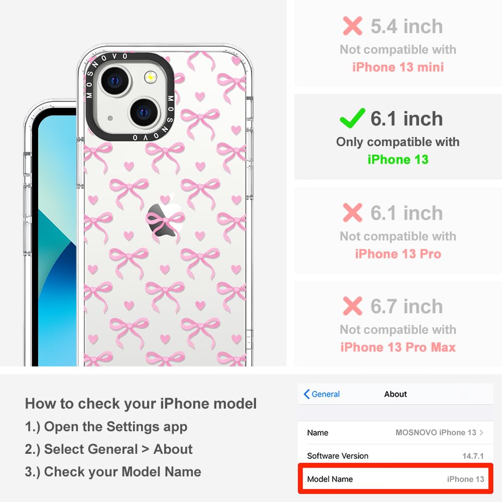 Foto 3 pulgar | Funda De Teléfono Mosnovo Para Iphone 13 Buffertech 2m Drop Clear - Venta Internacional.