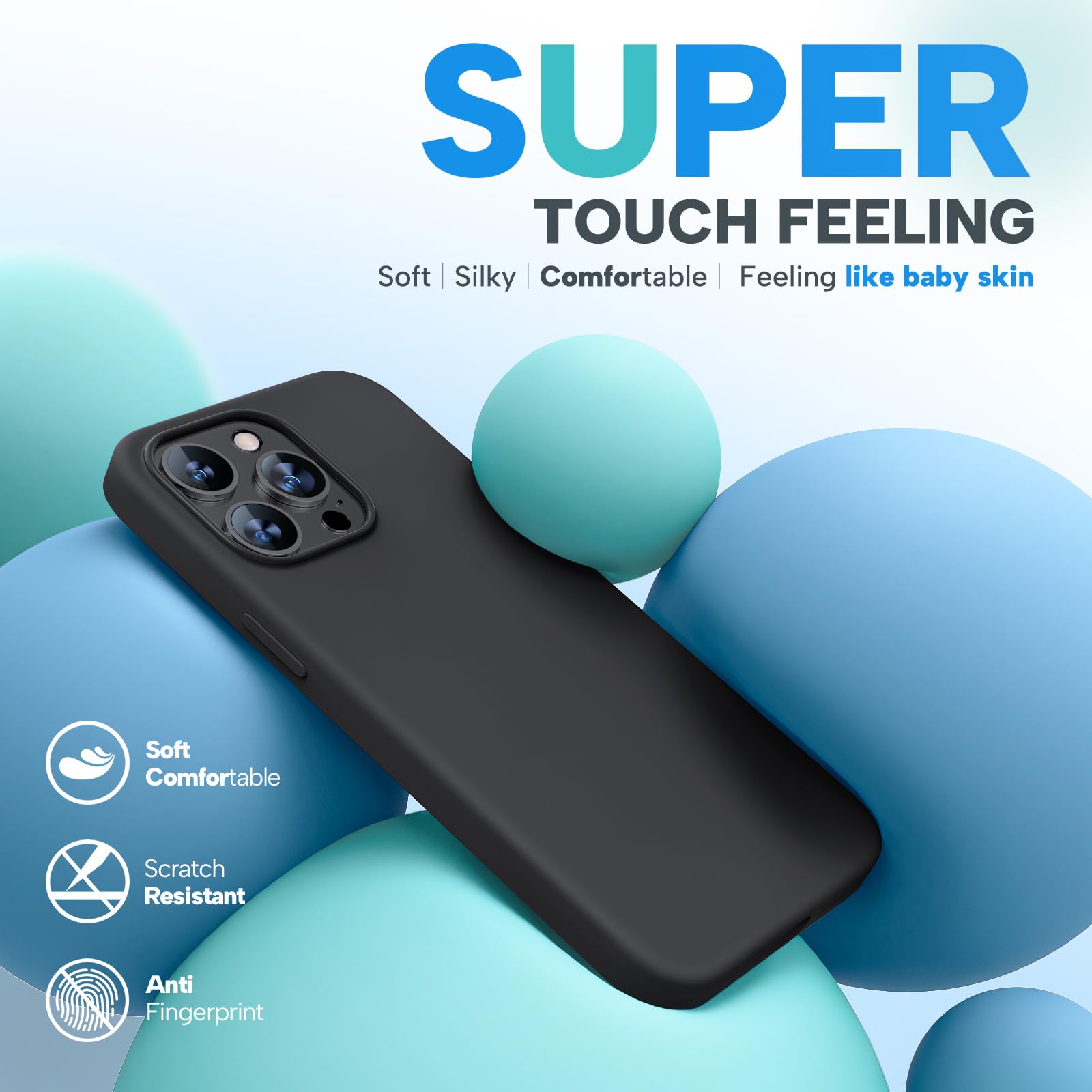 Foto 6 pulgar | Funda Miracase Para Iphone 15 Pro Max Con 2 Protectores De Pantalla - Venta Internacional.