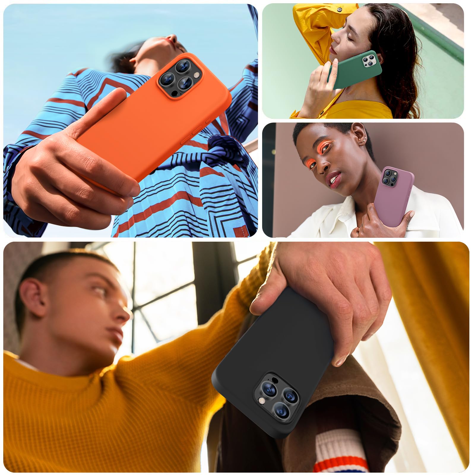 Foto 8 pulgar | Funda Miracase Para Iphone 15 Pro Max Con 2 Protectores De Pantalla - Venta Internacional.