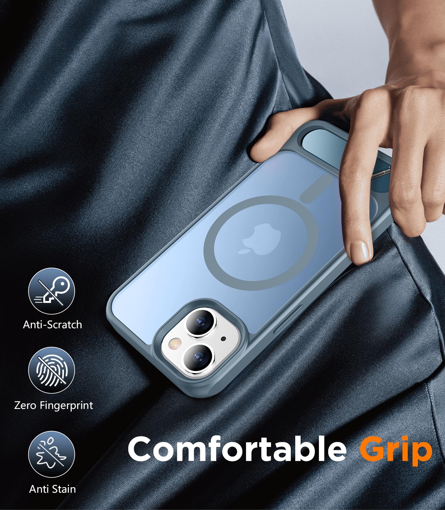 Foto 7 | Funda Magnética Temdan Compatible Con Iphone 14/13 - Venta Internacional.