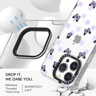 Foto 5 | Funda De Teléfono Mosnovo Para Iphone 14 Pro Lila Butterfly - Venta Internacional.