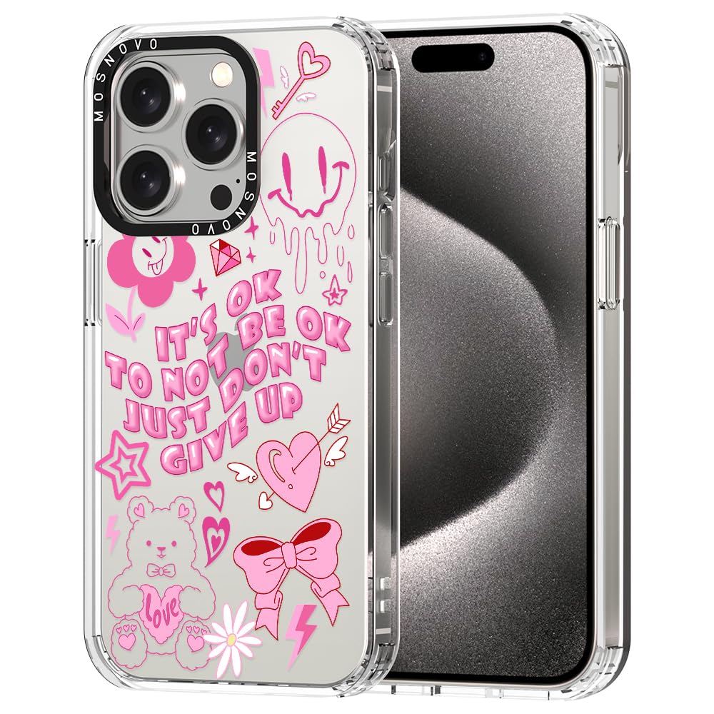 Funda De Teléfono Mosnovo Para Iphone 15 Pro Buffertech 2m Drop Clear - Venta Internacional.
