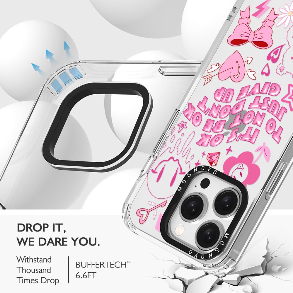 Foto 6 pulgar | Funda De Teléfono Mosnovo Para Iphone 15 Pro Buffertech 2m Drop Clear - Venta Internacional.